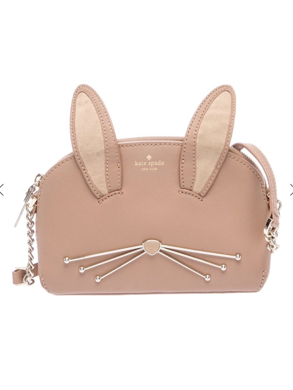 Kate Spade Desert Muse Embellished Bunny Rabbit Crossbody Novelty Bag